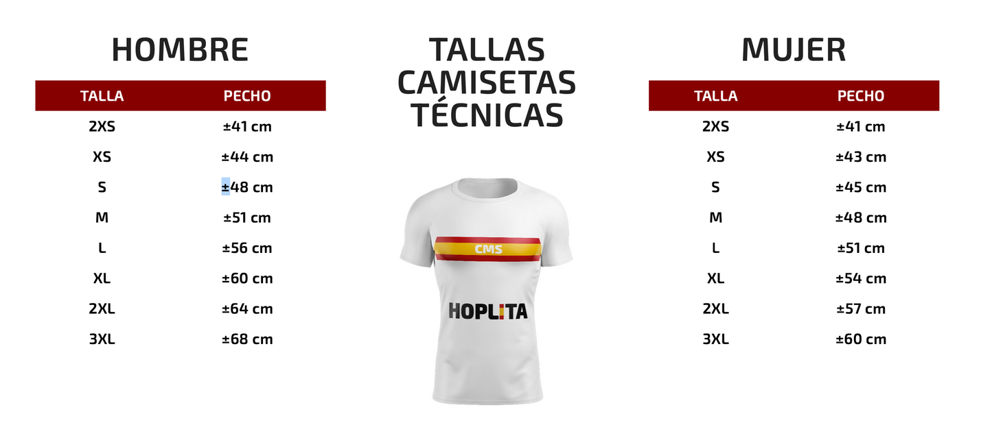 *** PREORDER*** CAMISETA TÉCNICA DE ENTRENAMIENTO BY HOPLITA