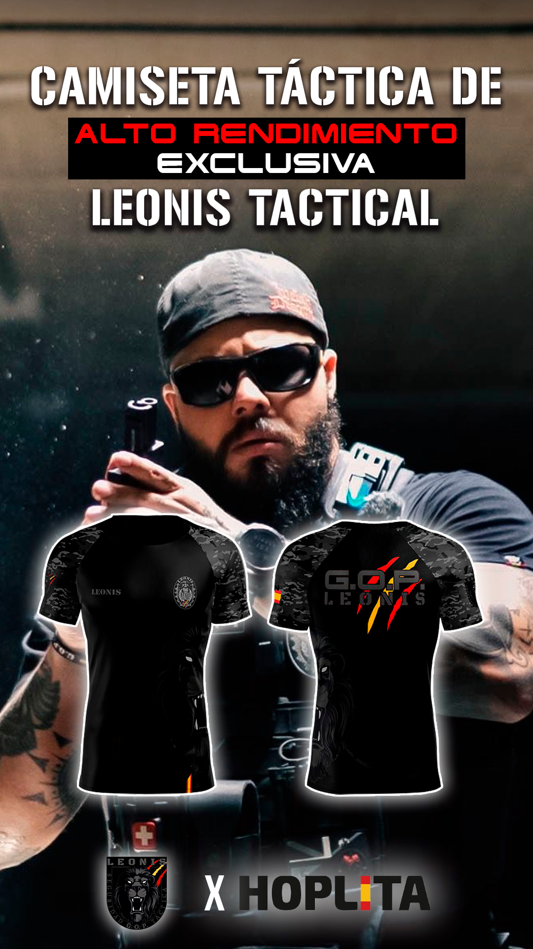 *** PREORDER*** CAMISETA TÉCNICA DE ENTRENAMIENTO BY HOPLITA