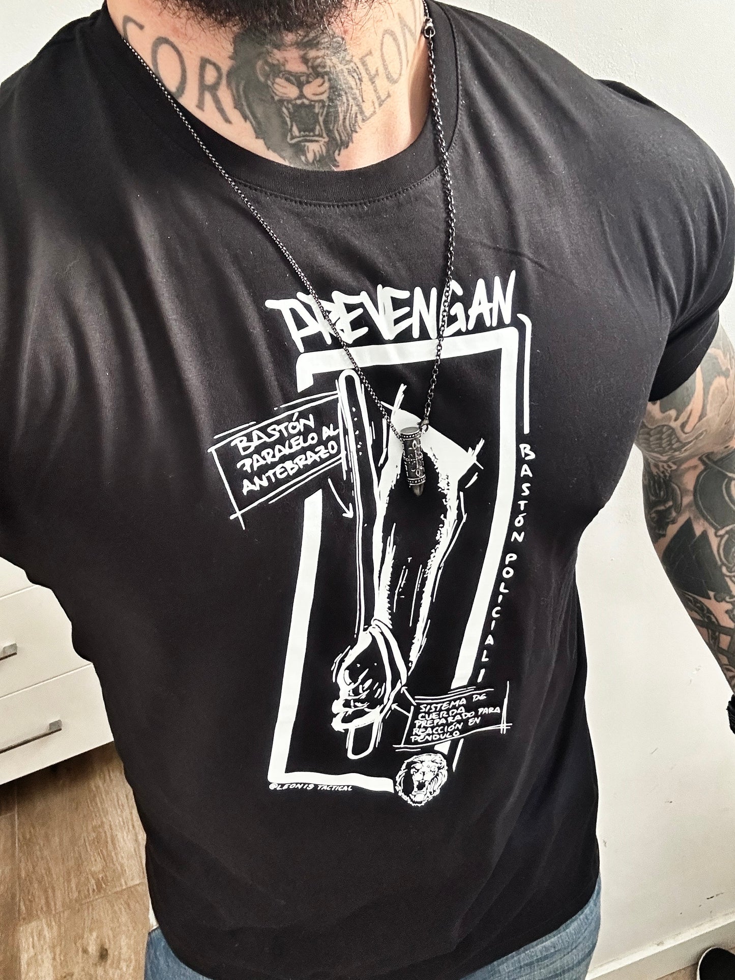 CAMISETA PREVENGAN - BASTÓN POLICIAL