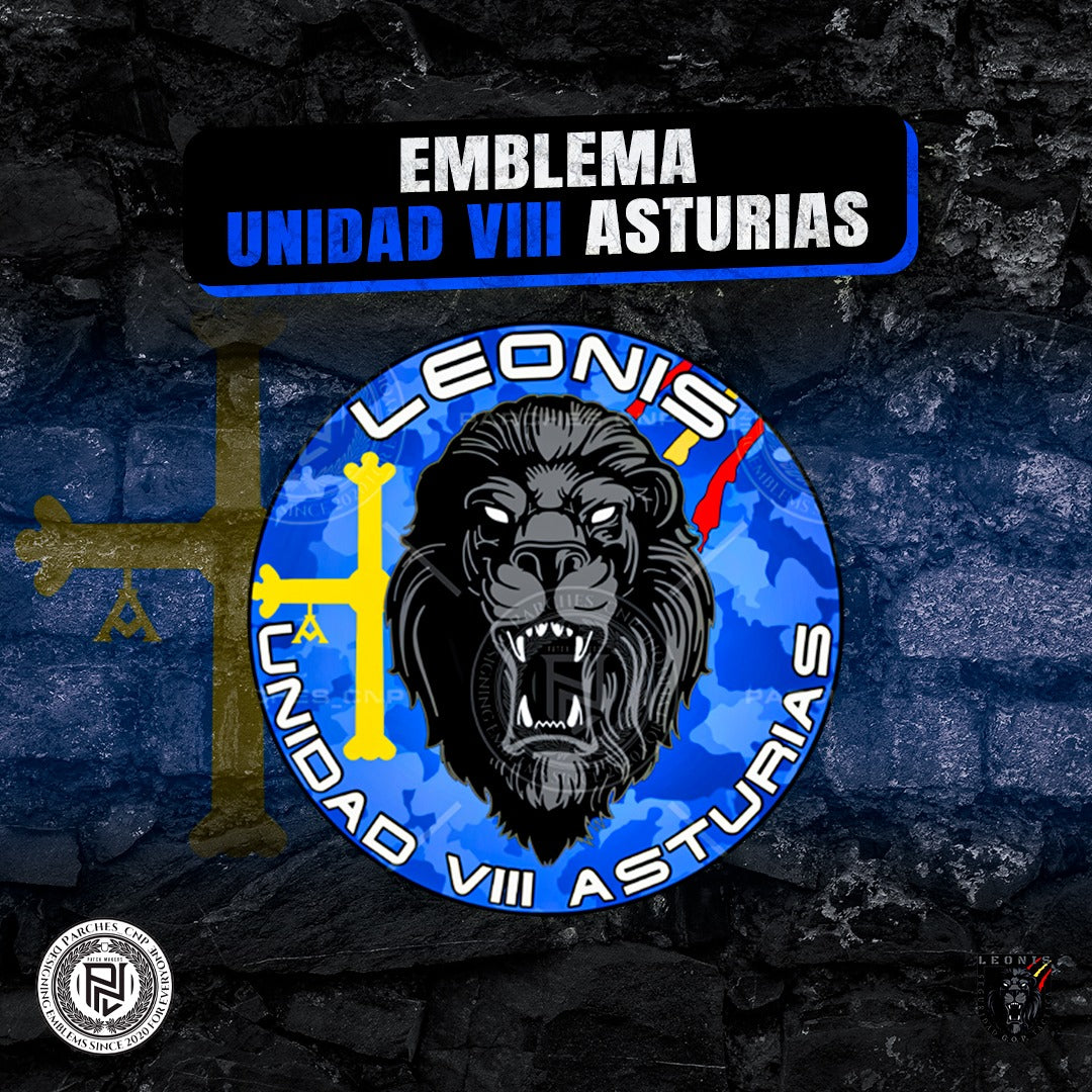 EMBLEMA UNIDAD VIII ASTURIAS