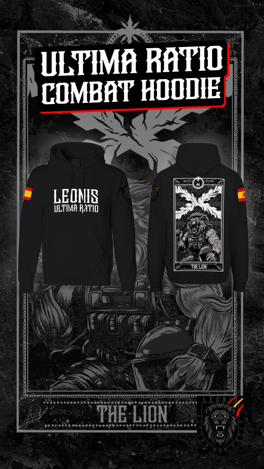 LEONIS COMBAT HOODIE