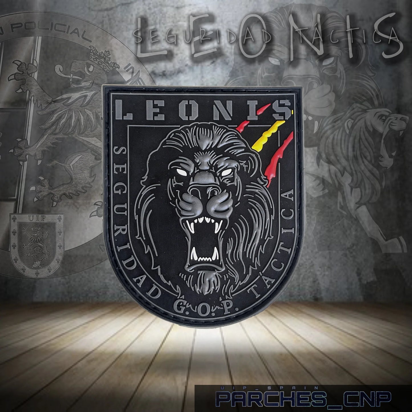 EMBLEMA DE BRAZO LEONIS