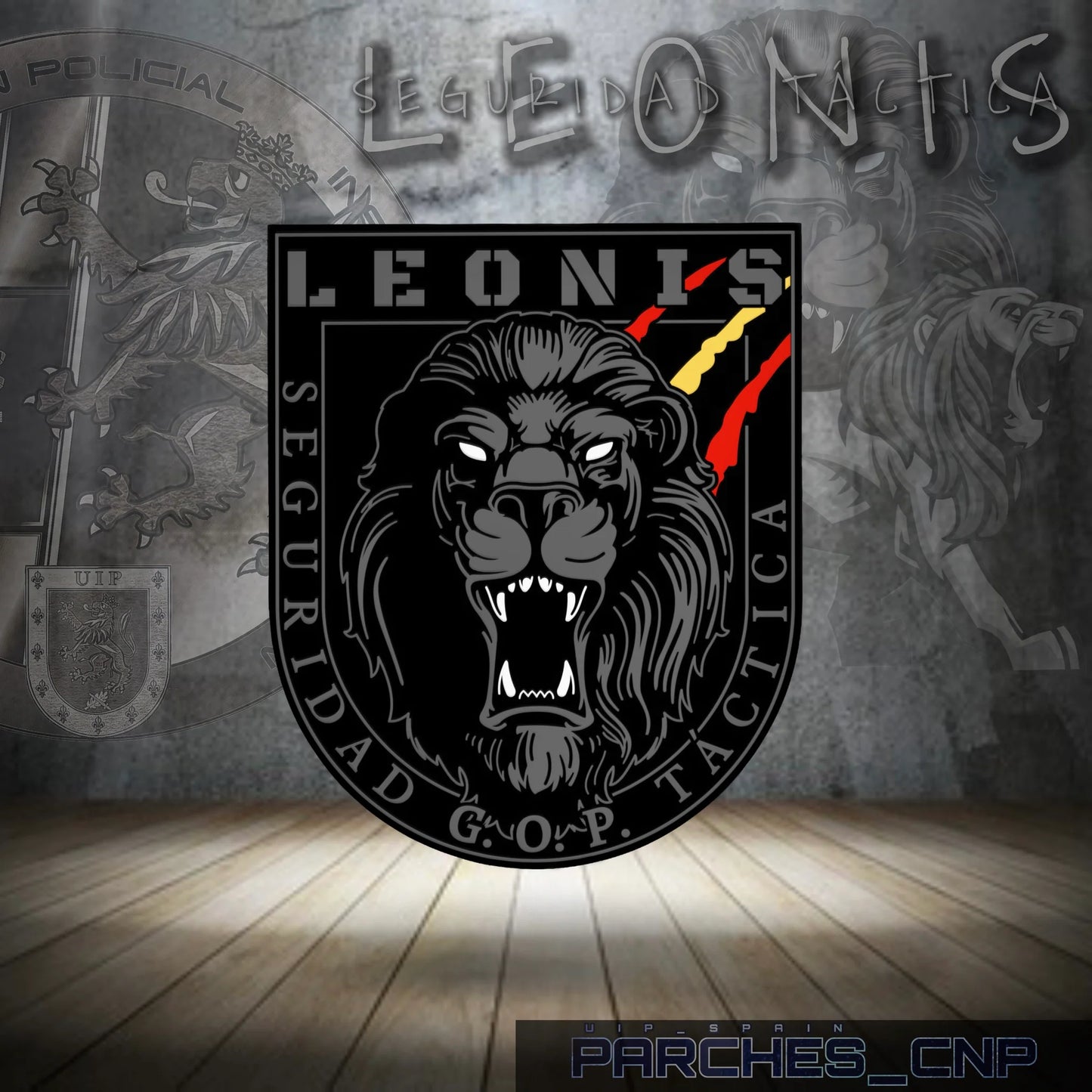 EMBLEMA DE BRAZO LEONIS
