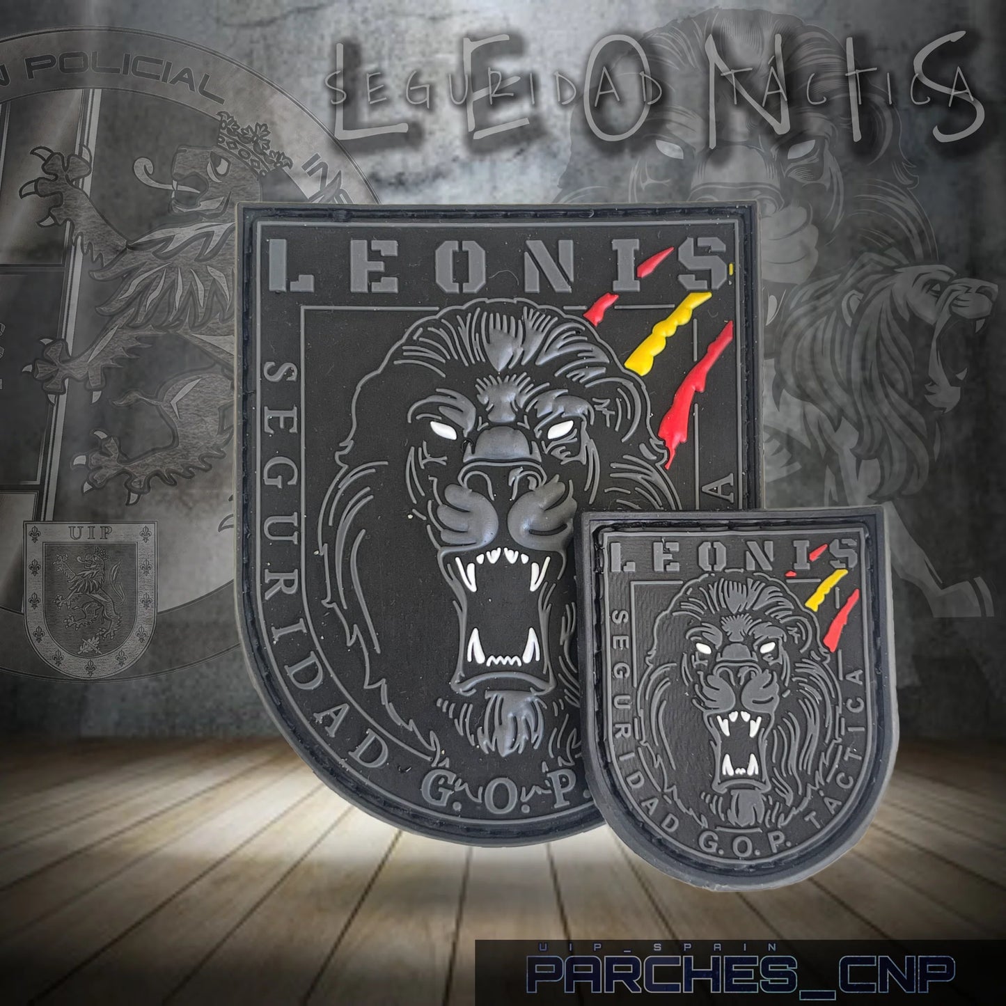 EMBLEMA DE PECHO LEONIS