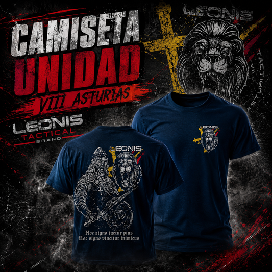 CAMISETA UNIDAD VIII ASTURIAS – LEONIS TACTICAL®