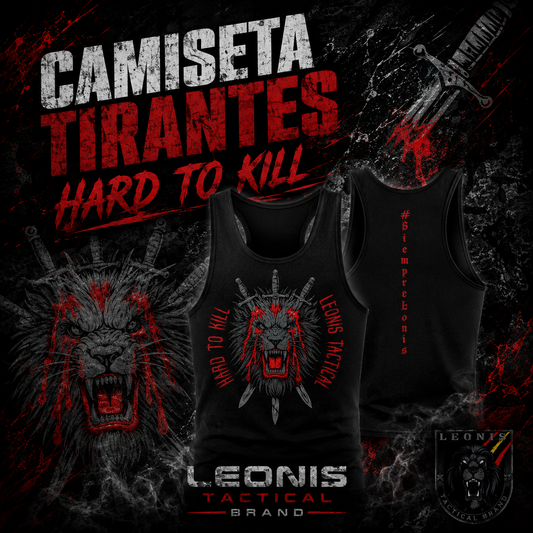 CAMISETA TIRANTES “HARD TO KILL”