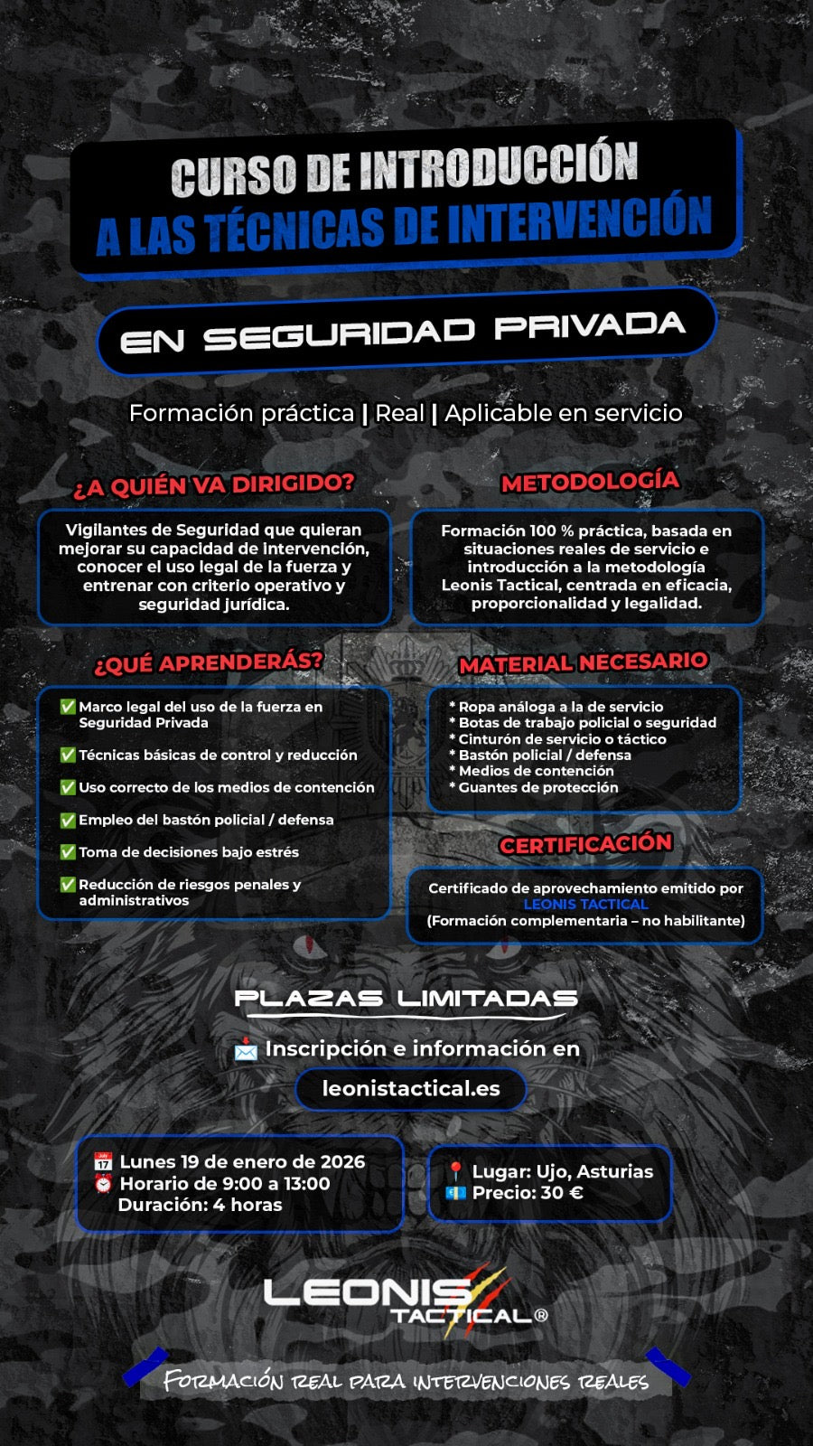 AST - CURSO DE INTRODUCCIÓN A LAS TÉCNICAS DE INTERVENCIÓN EN SP