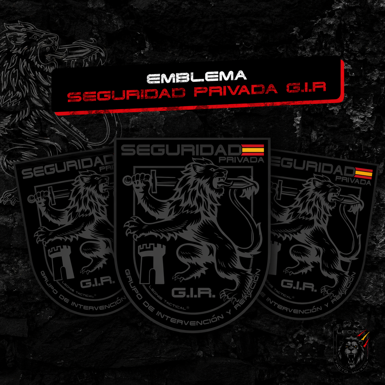 EMBLEMA G.I.R 2.0 Seguridad Privada