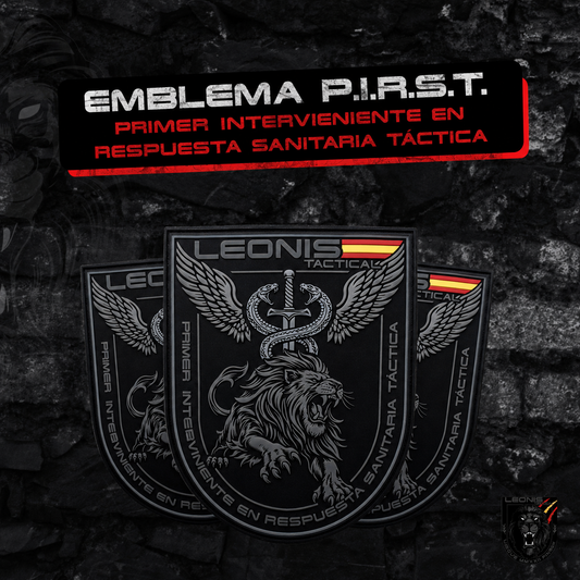 EMBLEMA P.I.R.S.T. – Primer Interviniente en Respuesta Sanitaria Táctica