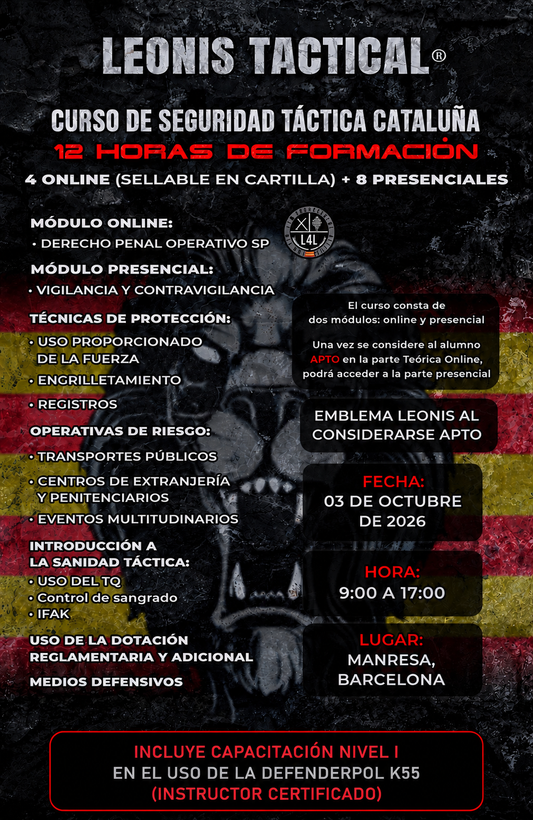 IV CURSO SEGURIDAD TÁCTICA CATALUÑA