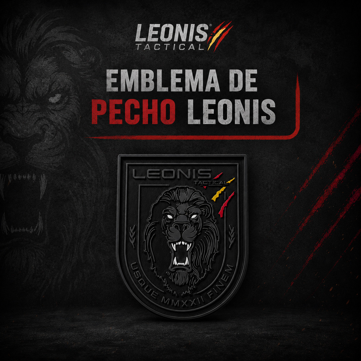 EMBLEMA DE PECHO LEONIS