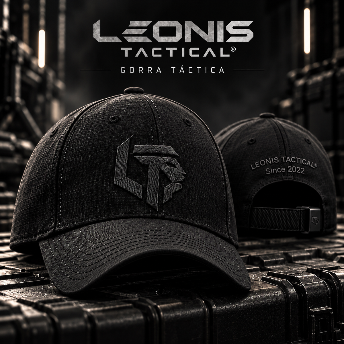 GORRA TÁCTICA LT BLACK EDITION | LEONIS TACTICAL®