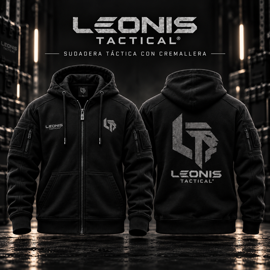 SUDADERA TÁCTICA CON CREMALLERA | LEONIS TACTICAL®