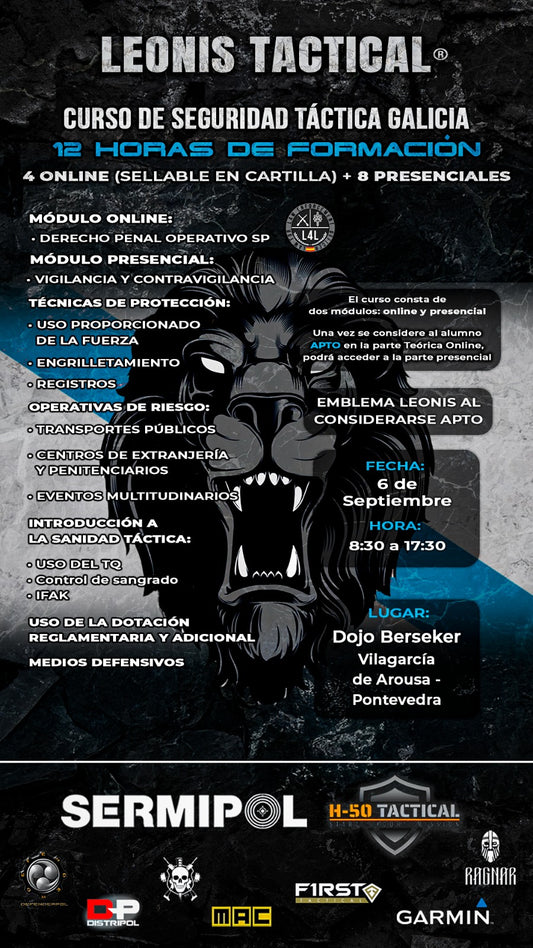 I CURSO DE SEGURIDAD TÁCTICA GALICIA