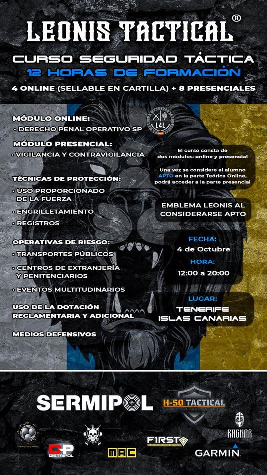 III CURSO SEGURIDAD TÁCTICA CANARIAS