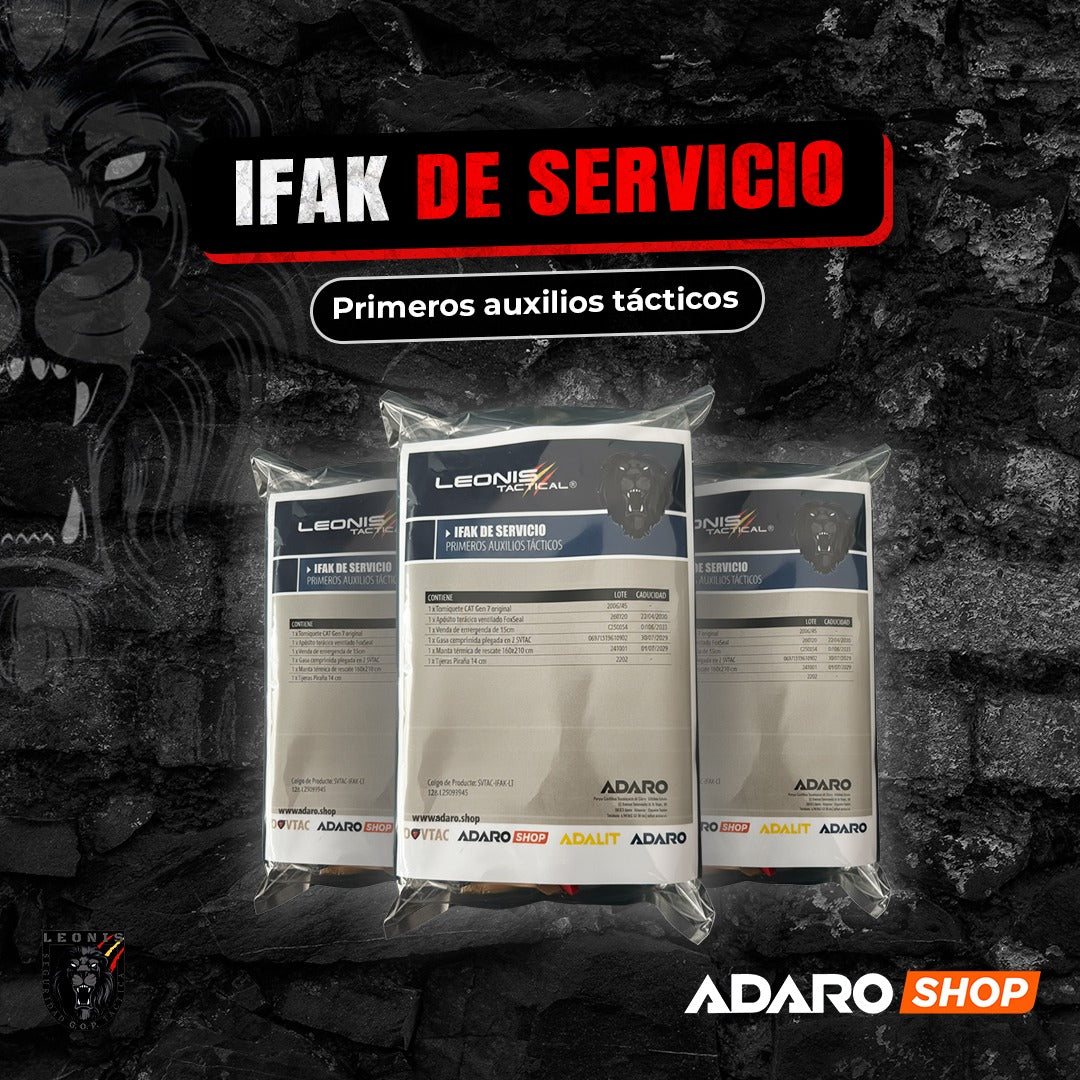 IFAK DE SERVICIO - PRIMER INTERVINIENTE LEONIS (ADARO SHOP)