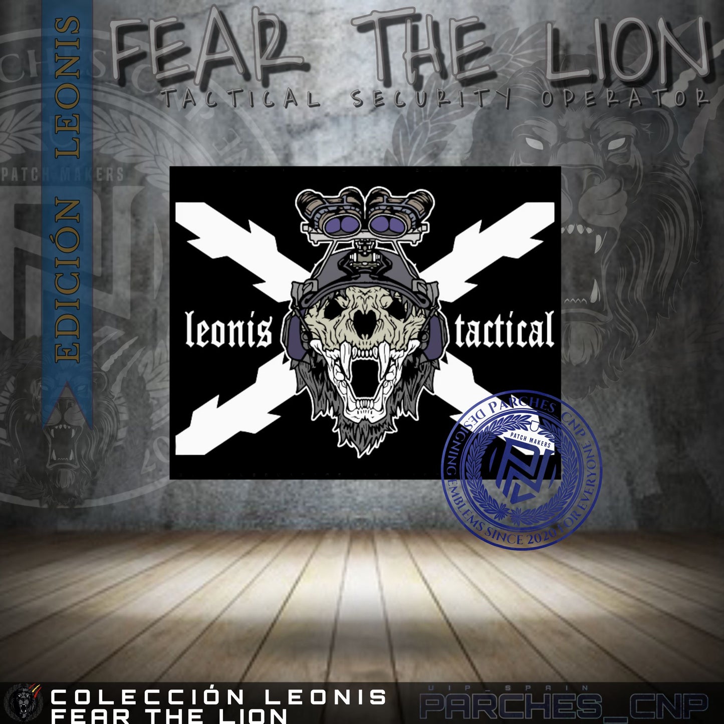 Parche Fear The Lion
