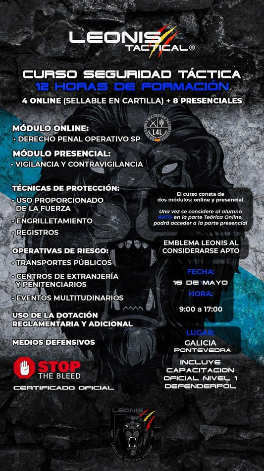 I Curso de Seguridad Táctica Galicia