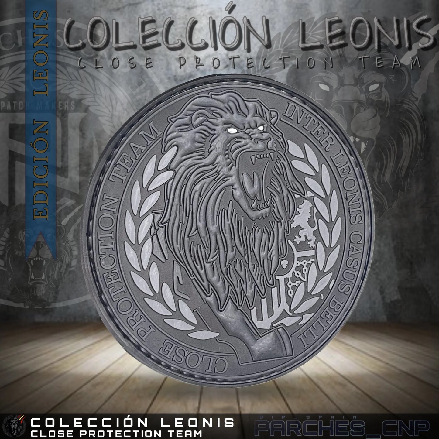 EMBLEMA CLOSE PROTECTION TEAM LEONIS